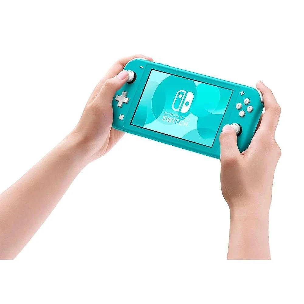 Console Portátil Nintendo Switch Lite 32GB com Adaptador AC Turquesa