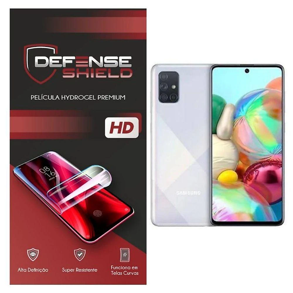 Pelicula Hydrogel Premium Para Galaxy A51 Proteção Frontal + Verso Defense Shield