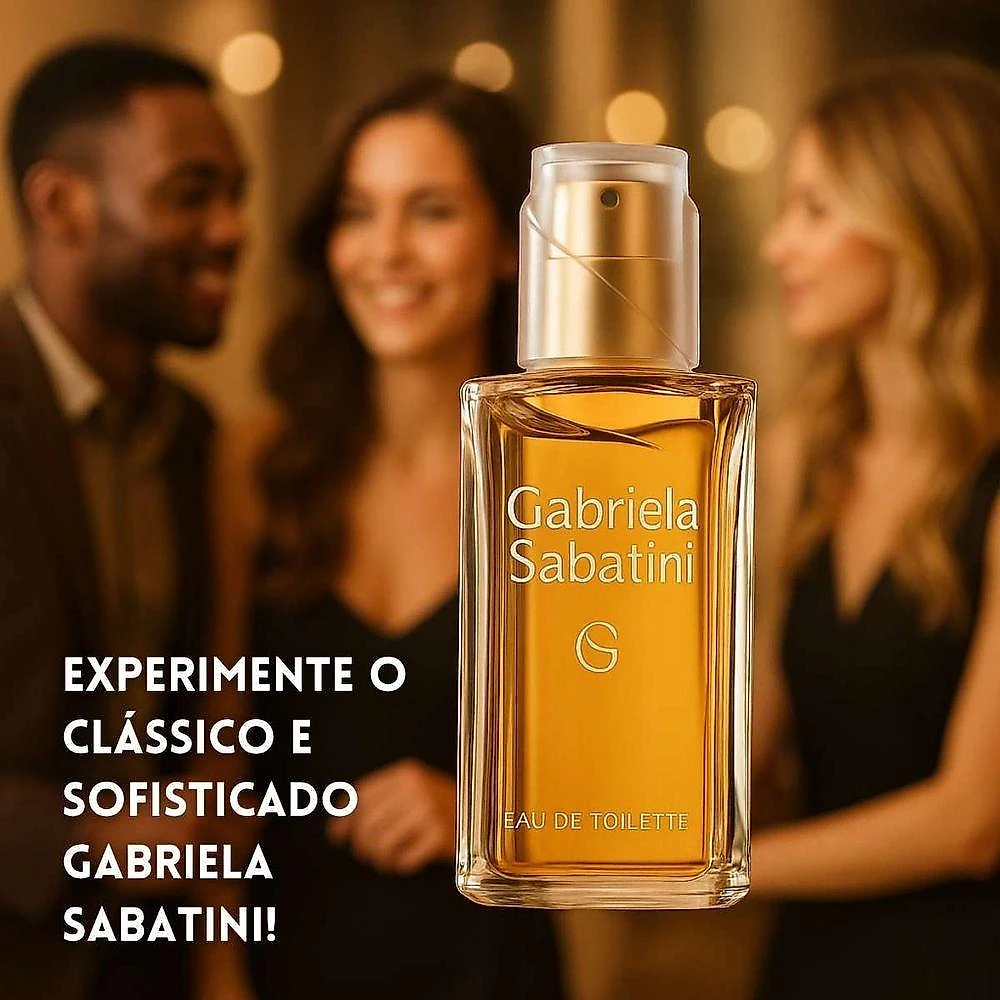 Perfume Gabriela Sabatini Feminino EDT Floral Oriental 60ML