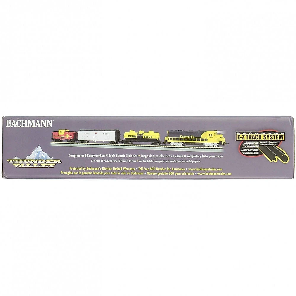 Bachmann 24013 Conjunto de Trem Trenzinho Elétrico Escala 1160 Amarelo