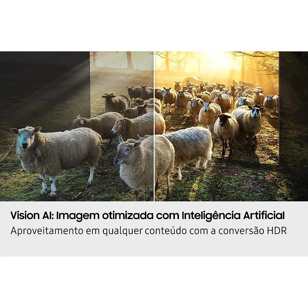 Smart tv 55” 4k samsung oled qn55s85fagxzd vision ai 120hz dolby atmos processador nq4 ai gen2 preto grafite