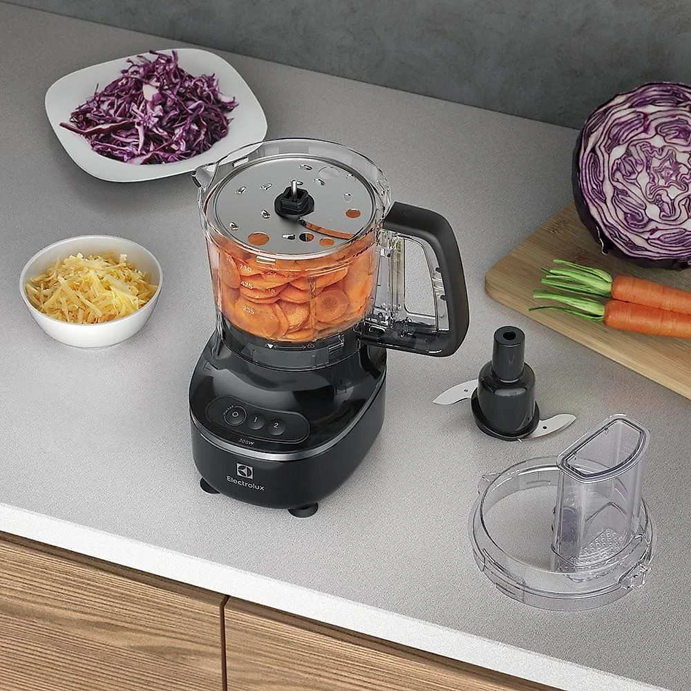 Processador de alimentos electrolux efficient efp500 3 em 1 300w 710ml preto 220