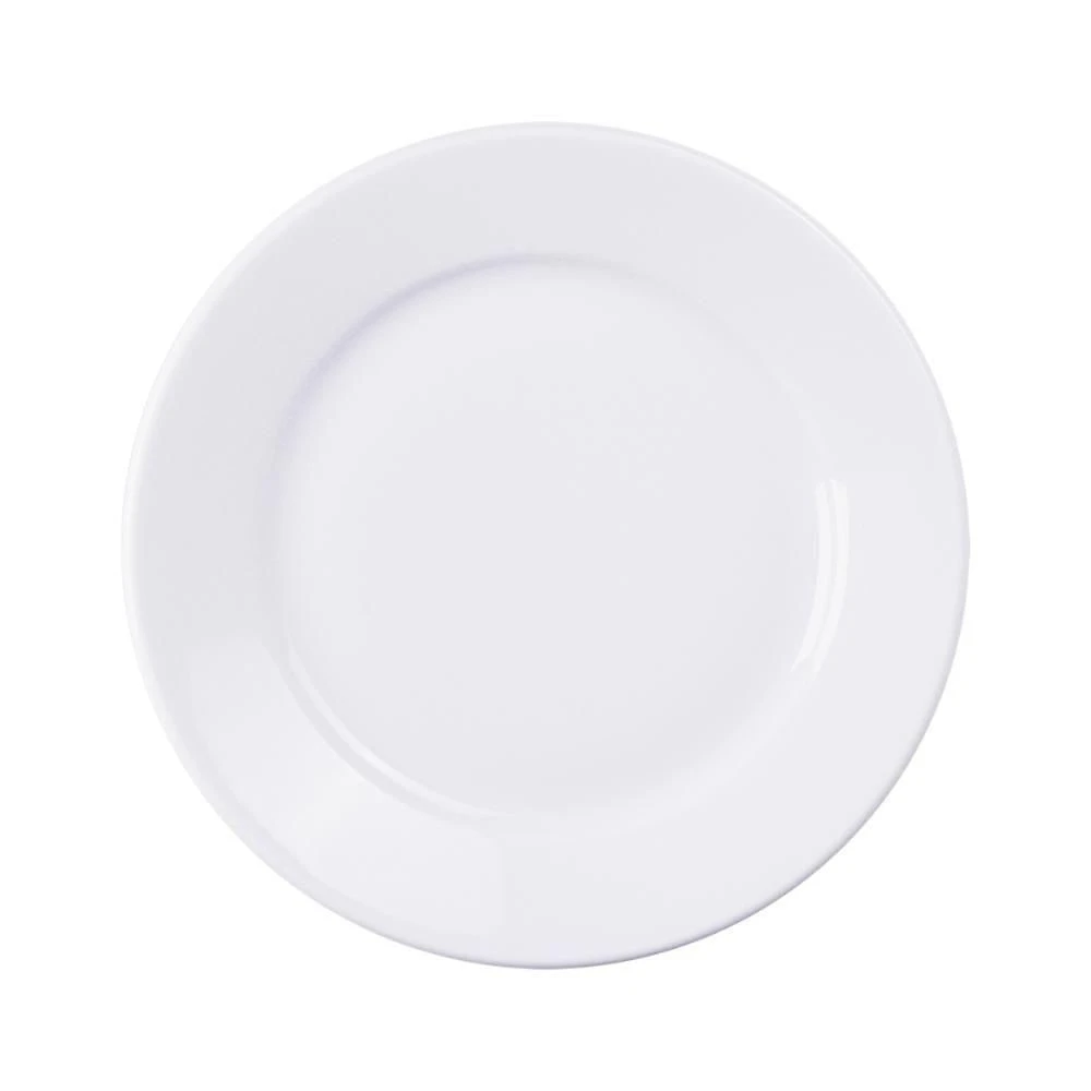 Kit Jogo 6 Pratos Raso Mesa Cecilia Hs Porcelana 24cm Tramontina
