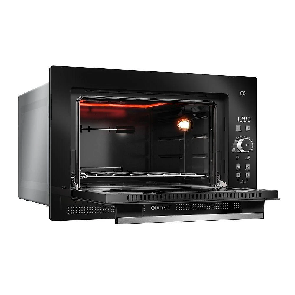 Forno Elétrico De Embutir Digital Mueller 50 Litros Preto MFE50L 110V