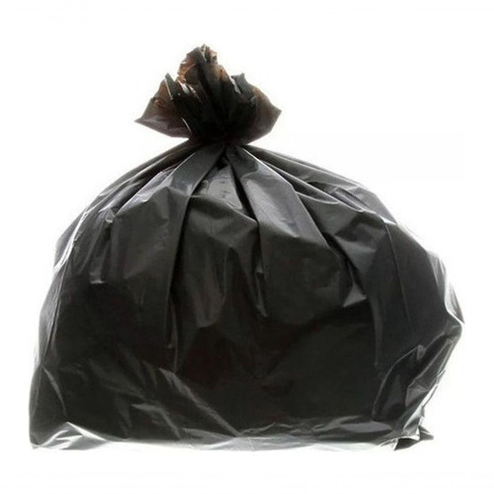 Saco para Lixo 100 Litros Reforçado Preto Grosso C-5KGS para Descarte de Resíduos Higipack