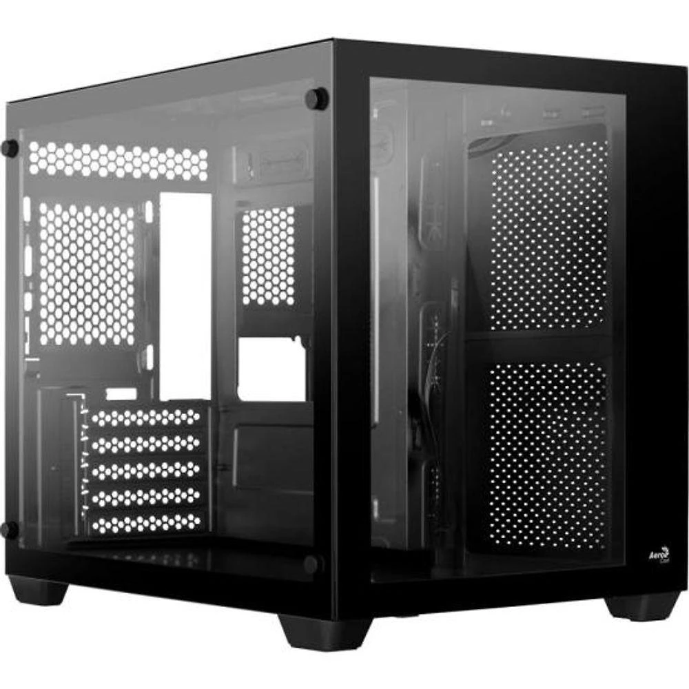 Gabinete Gamer Aerocool Dryft Preto Lateral Vidro [f002]