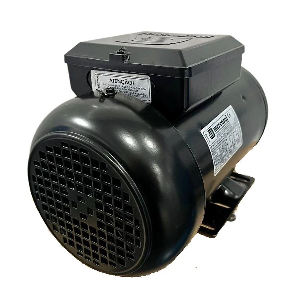 Motor Elétrico Monofásico 3Cv Alta Rotação Ip44 Com Chave Bivolt