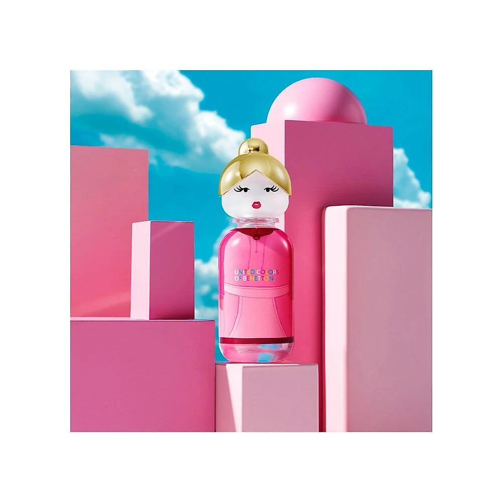 Benetton United Colors Sisterland Pink Raspeberry Eau De Toilette - Perfume Feminino 80ml 80ml