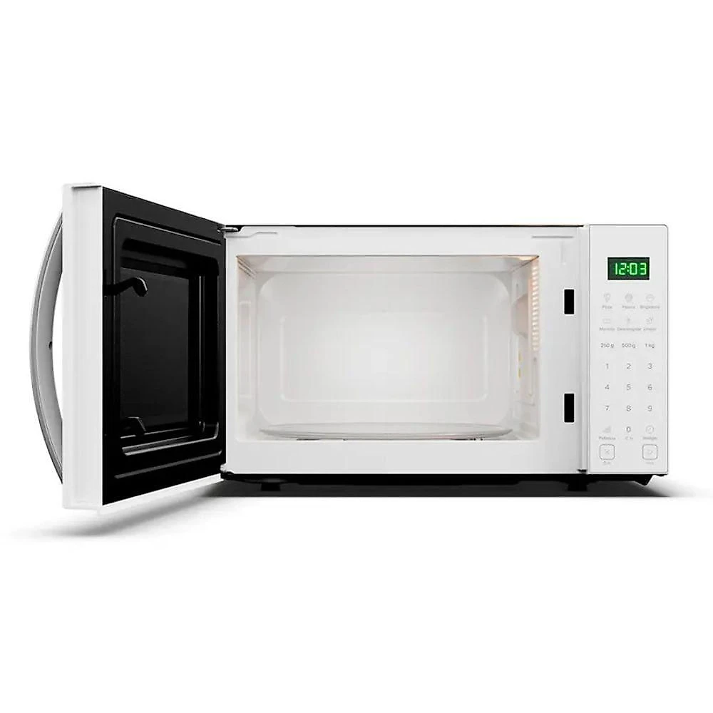 Micro-ondas Bancada Consul CMS23AB 23L 800W Menu Fácil Branco 110V