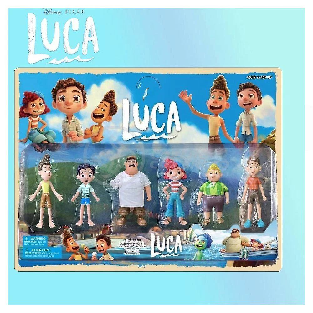 Kit Cartela Menino Luca E Seus Amigos 6 Personagens