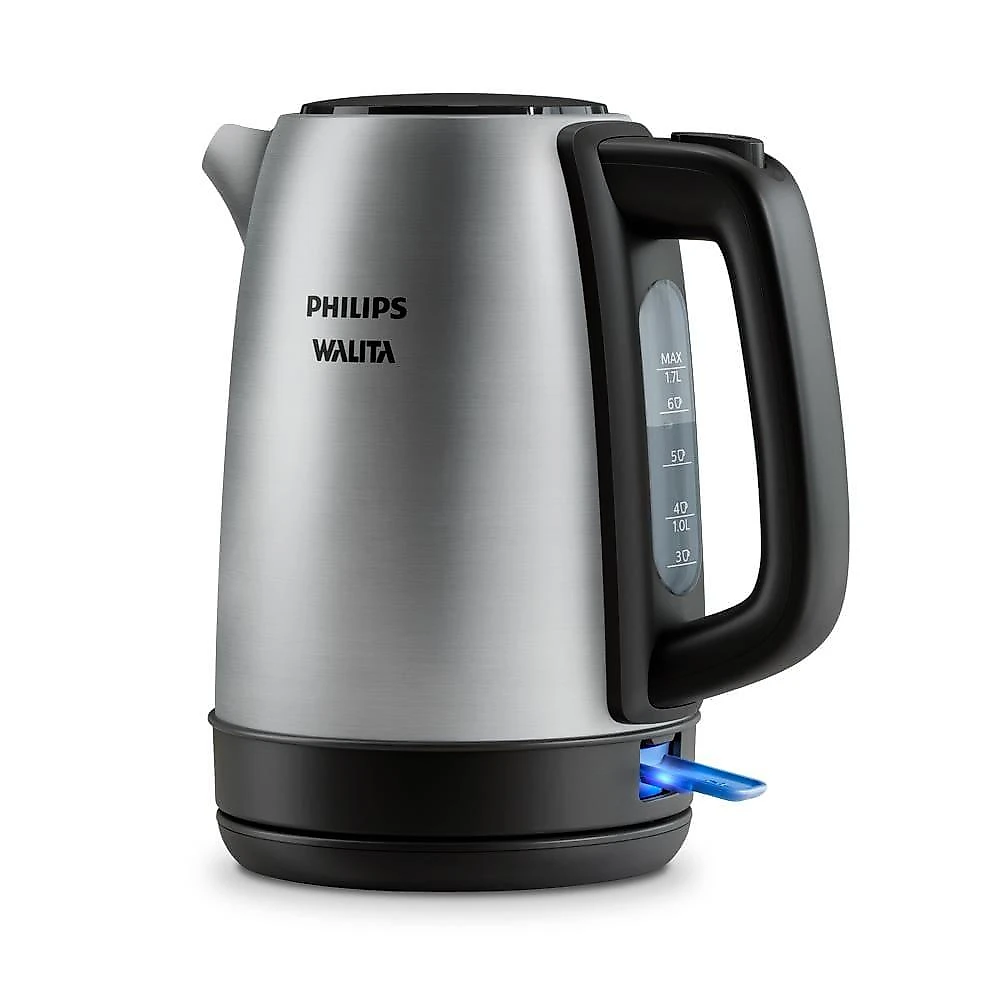 Chaleira elétrica philips walita s3000 hd9350 1,7l desligamento automático filtro micromesh inox 110