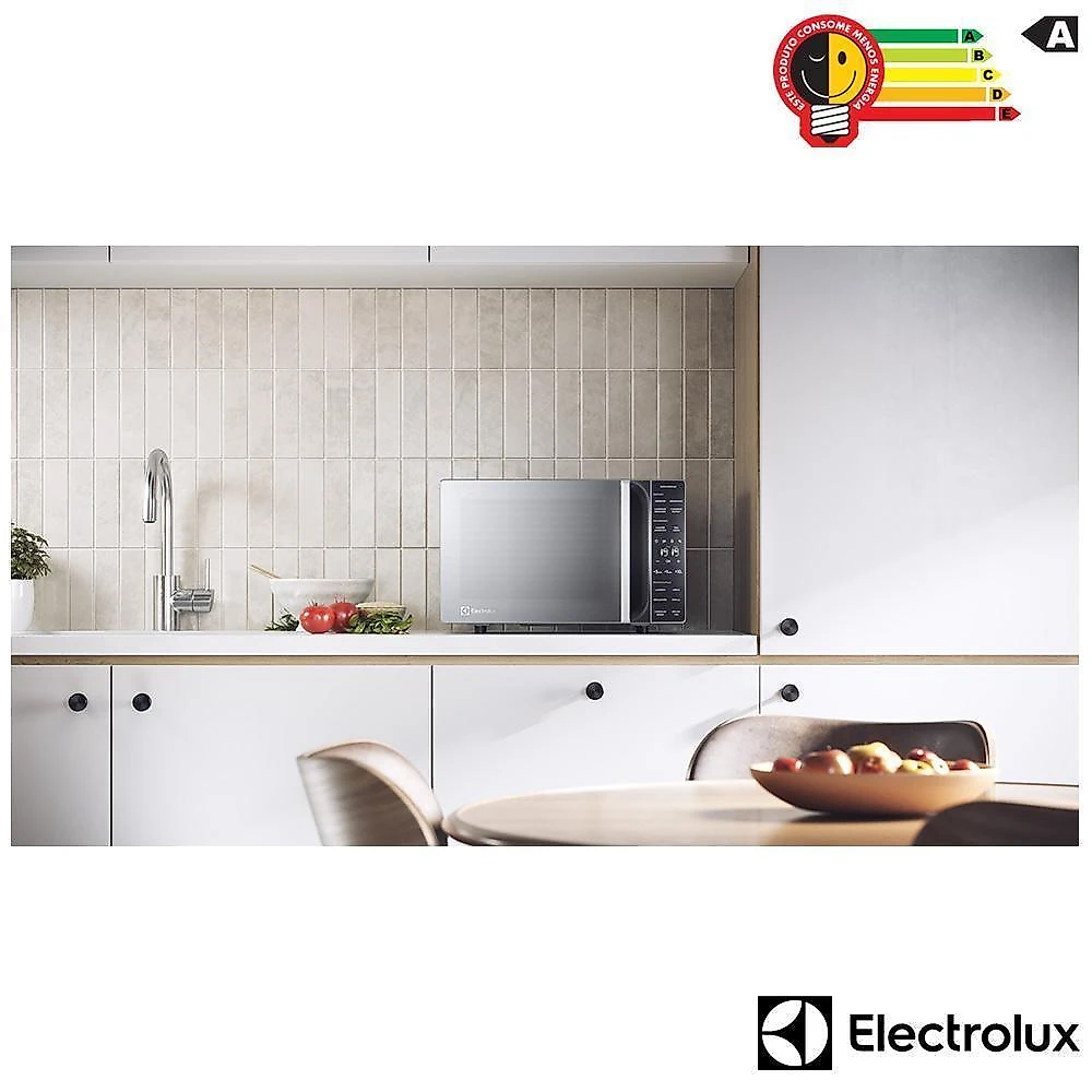 Micro-ondas Electrolux Efficient 23 Litros de Capacidade Prata - ME23S 110