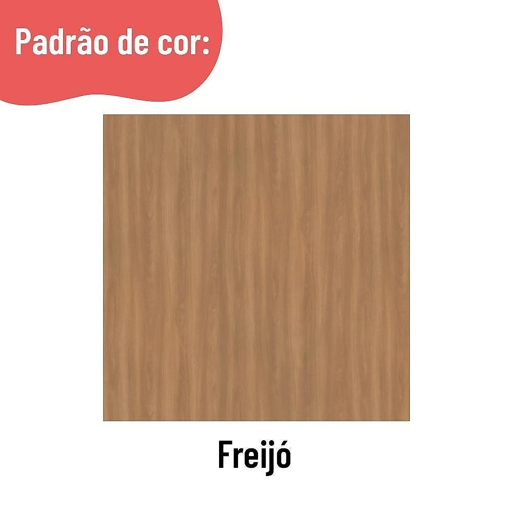 Bancada Ilha Para Cozinha Telasul 120 Cm Freijo Com Fruteira
