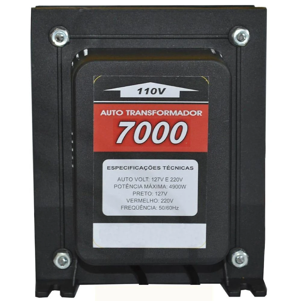 Transformador de Voltagem EV AT 7000 4900W EVALD