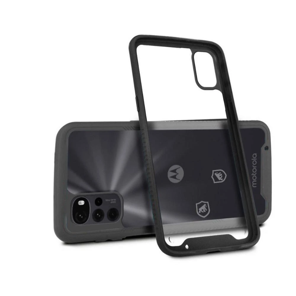 Capa Case Capinha Para Motorola Moto G22 - Stronger Preta - Gshield