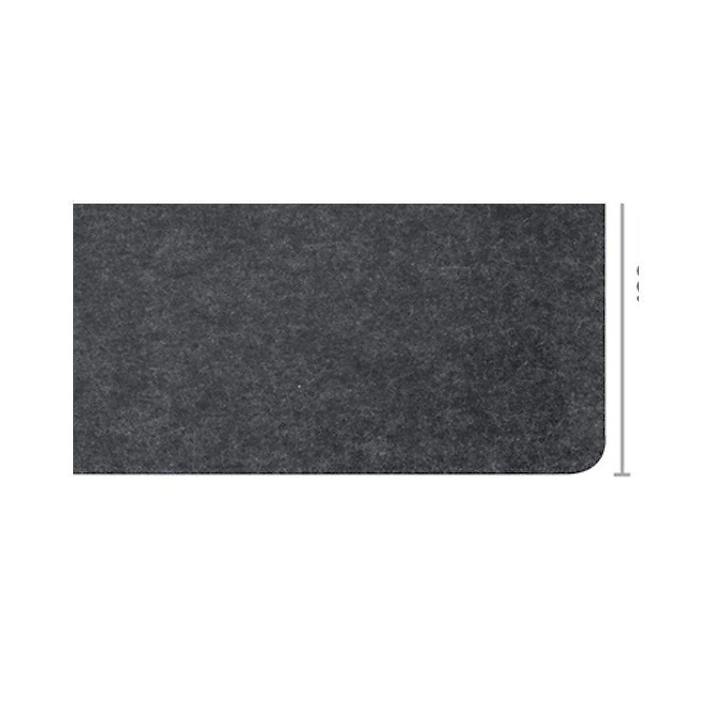 Mouse Pad Desk Mat Exclusive Pro Dark Gray 900x420mm Feltro Confortável Cinza Pcyes