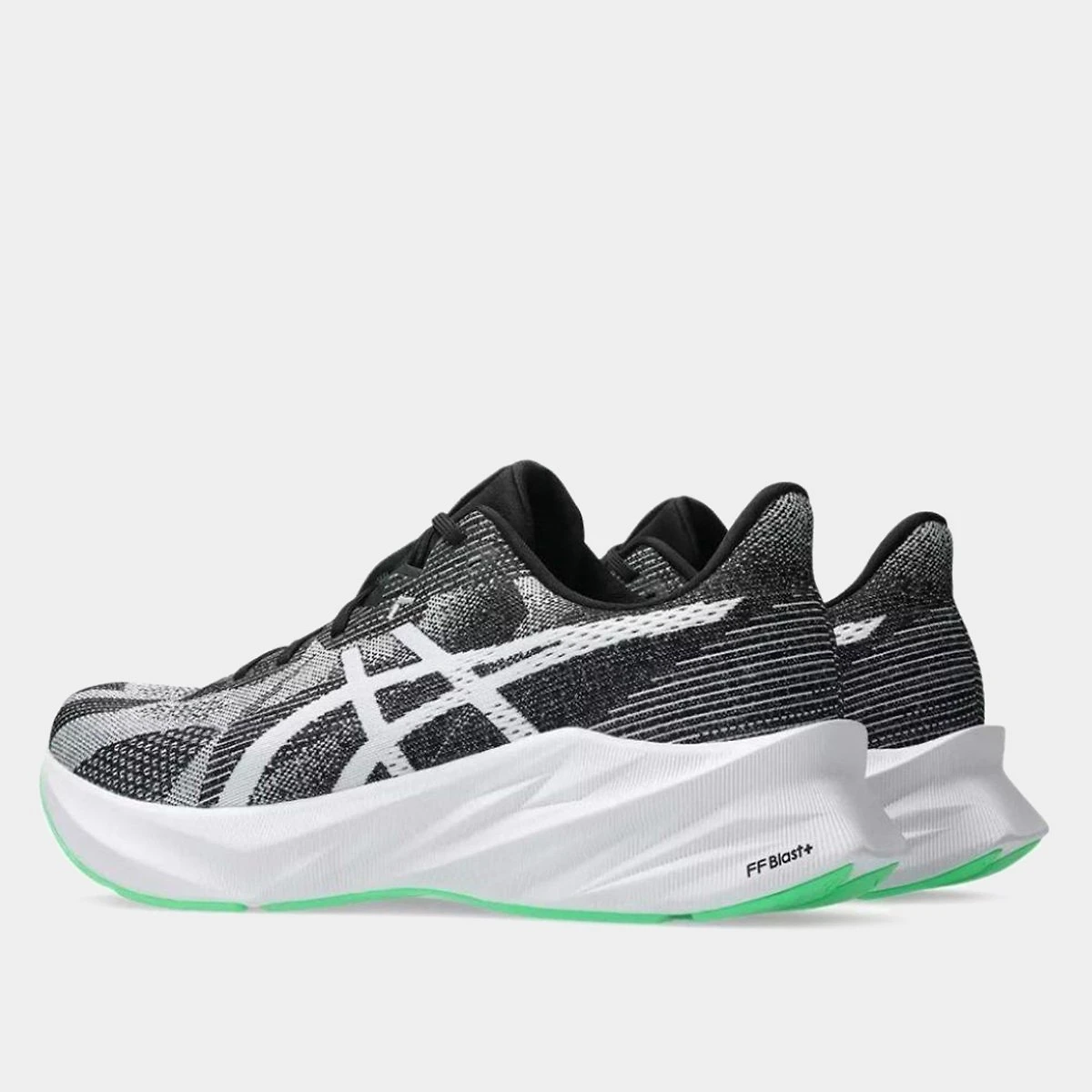Miniatura Tênis Asics Dynablast 5 Masculino Preto+Branco - 39
