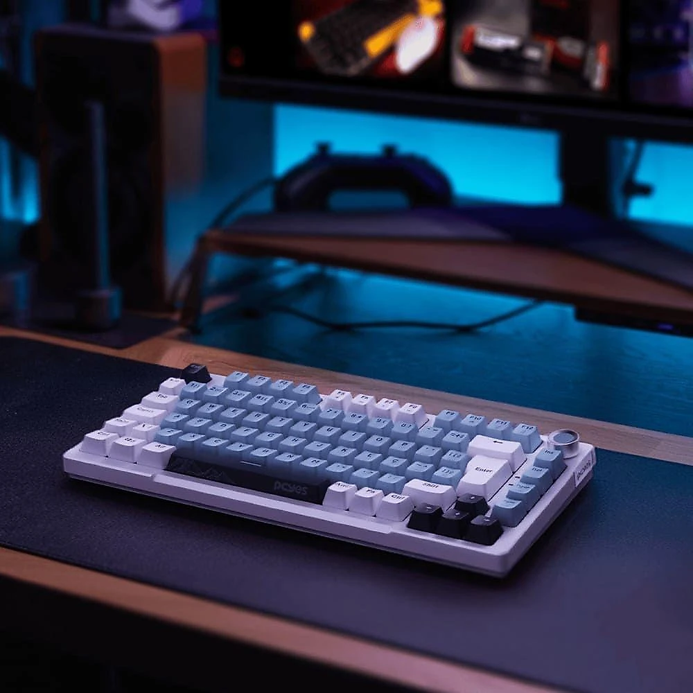 Teclado Mecanico 75% Pcyes Arkeum Summit Edition Switch Red Preto