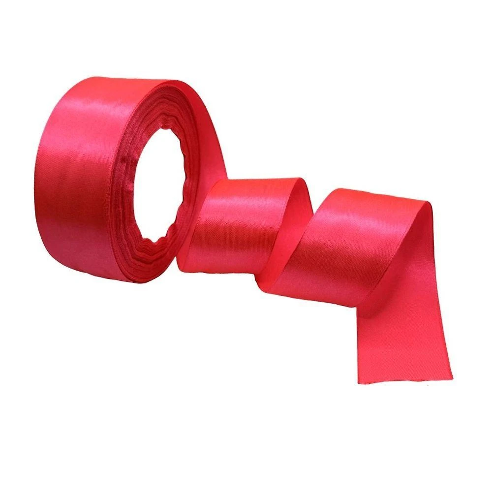 Fita de Cetim Fita Cetim Nº 9 38mm Cetim 38mm Pink Neon Rolo 45m OEM