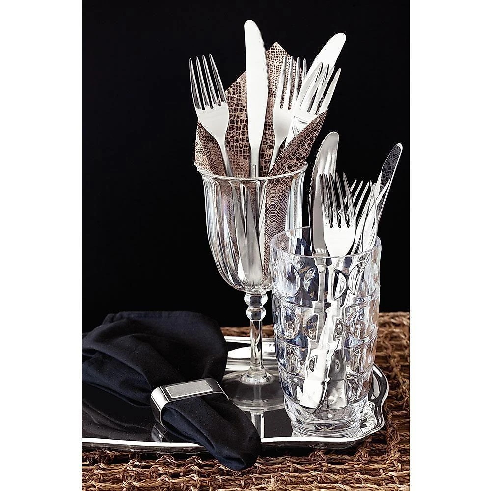 Bandeja Servir Retangular Classic Tramontina Aço Inox 34 X 24 Cm Com Alças 61440350