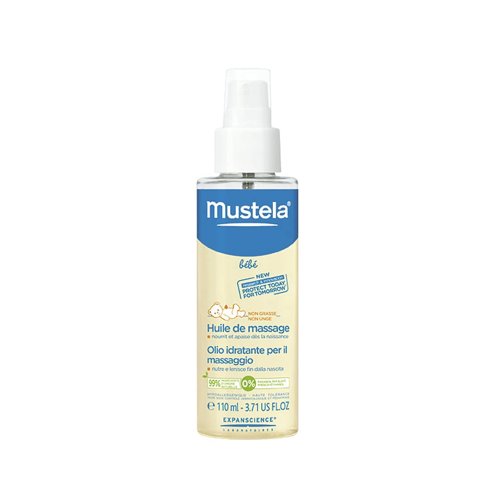 Óleo de Massagem Mustela Bebê Spray com 100ml