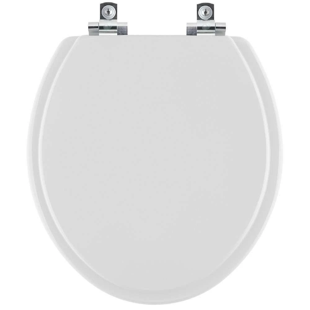 Assento Sanitário Atlantis Alongado Polipropileno Parafusado Fechamento Suave Cinza Claro Pontto