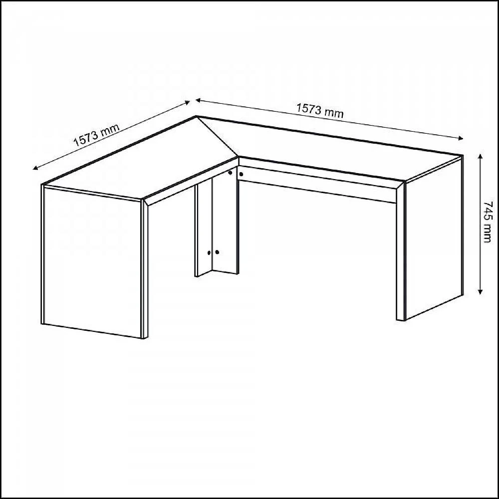 Kit 4 Peças com 1 Mesa em L 1 Balcão 1 Gaveteiro 1 Estante Espresso Móveis Conjunto Home Office 4 Peças com 1 Mesa em L 1 Balcão 1 Gaveteiro 1 Estante Espresso Móveis Amendoa