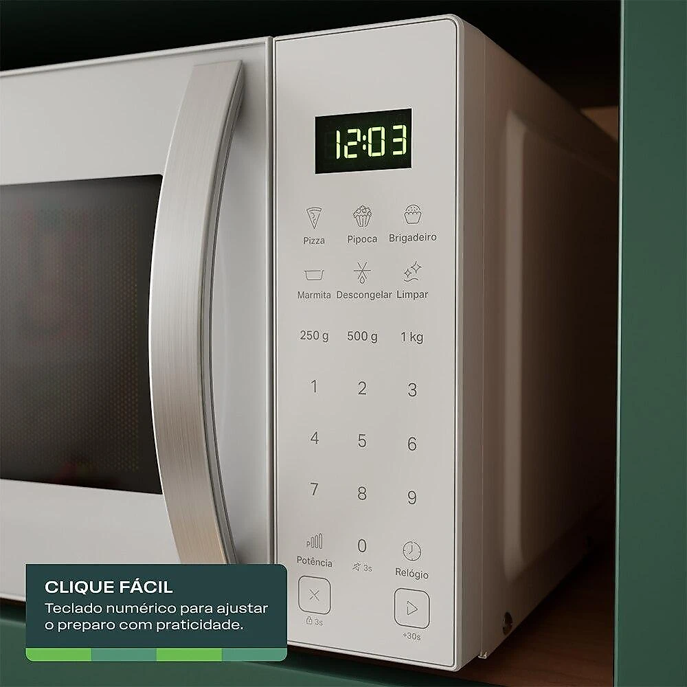 Micro-ondas Consul 23 Litros CMS23AB Branco - 220 Volts