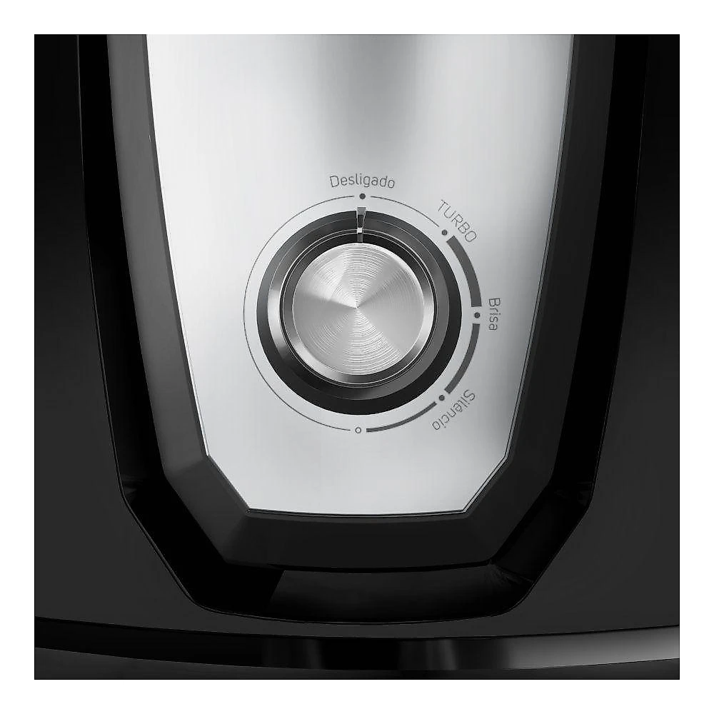 Ventilador wap mesa e parede flow turbo preto 220v 50cm 8 pás fw009219