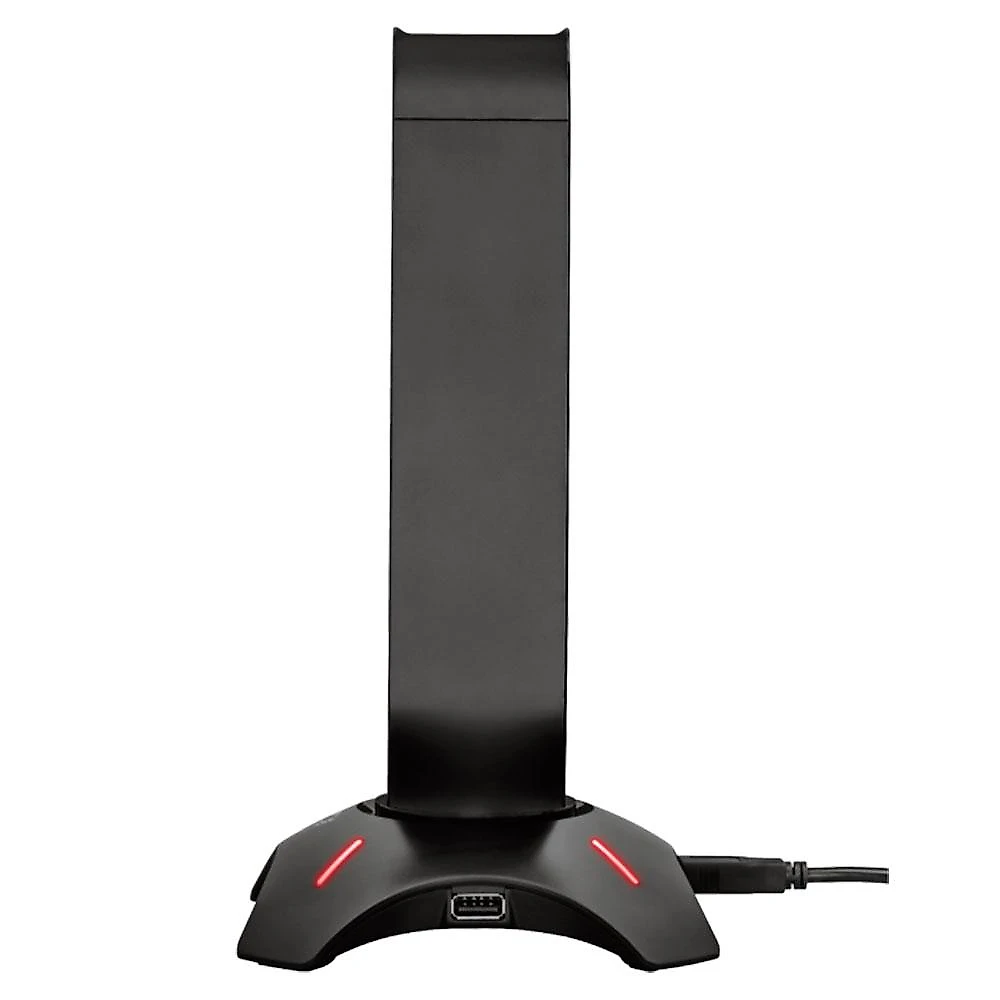 Suporte para Headset Gamer Trust GXT 265 Cintar, RGB, 2 Portas USB - 23647