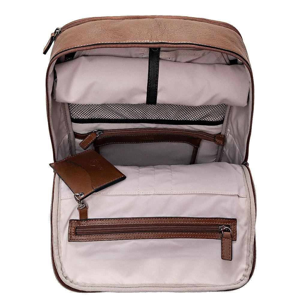 Mochila de Couro Pampas Côrtes, Originais iPlace, Marrom