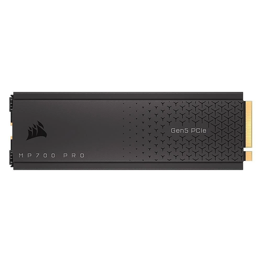 SSD Corsair MP700 Pro, 4TB, M.2 NVMe, Leitura 12400MB/s e Gravação 11800MB/s, Preto - CSSD-F4000GBMP700PRO