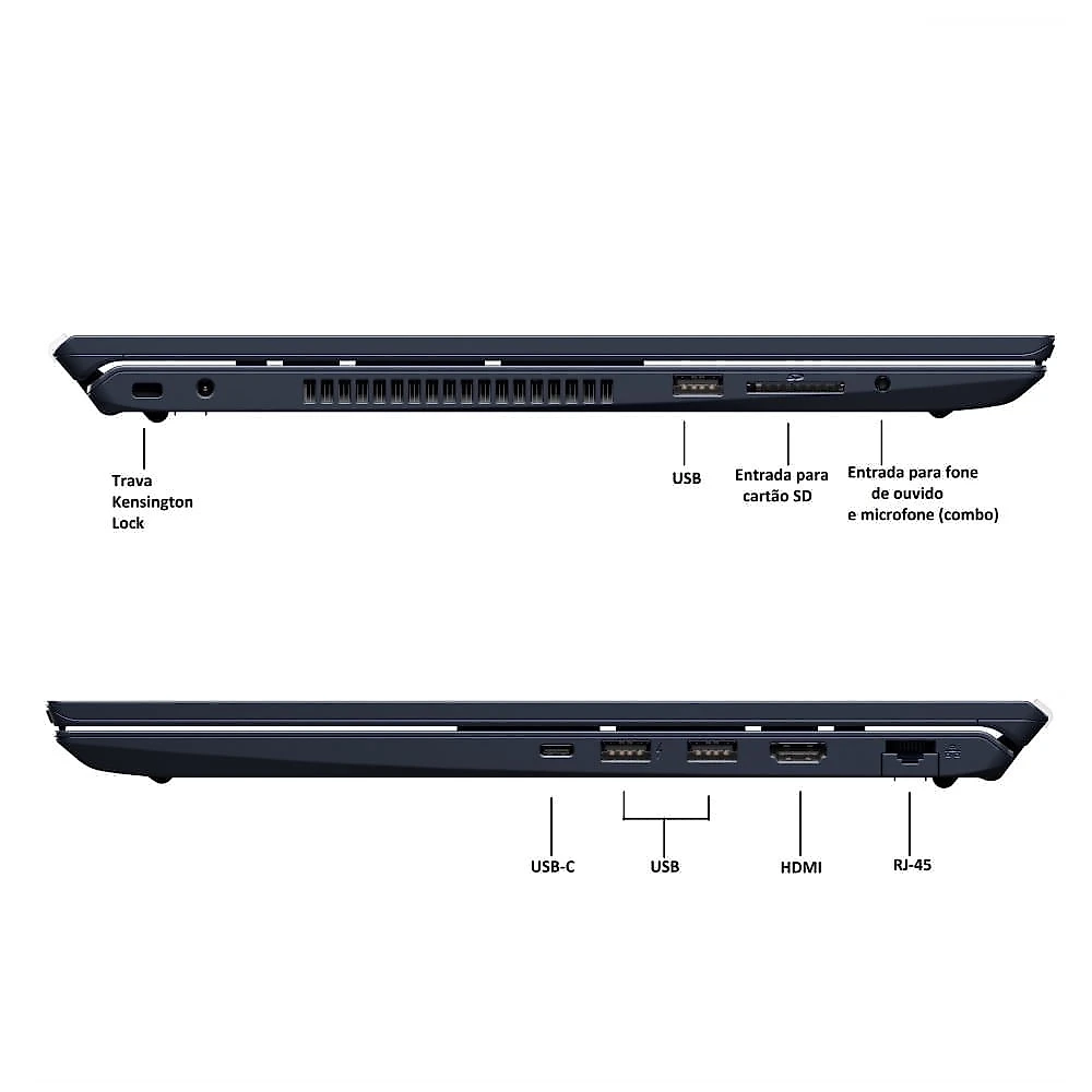 Notebook VAIO FE16 Intel® Core™ i5-1334U Linux 24GB RAM 512GB SSD 16" IPS WUXGA Antirreflexo - Cinza Grafite