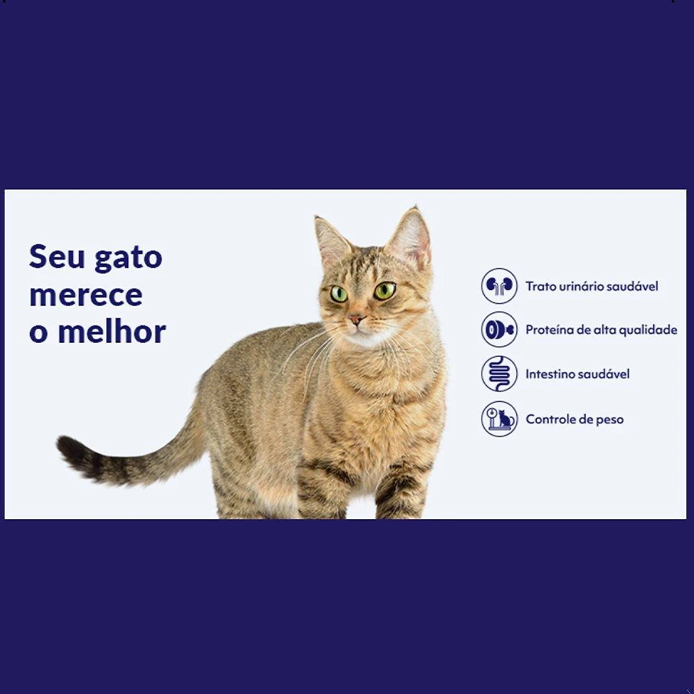Miniatura Ração Seca Nutrilus Pro Frango para Gatos Adultos Castrados - 10,1 Kg