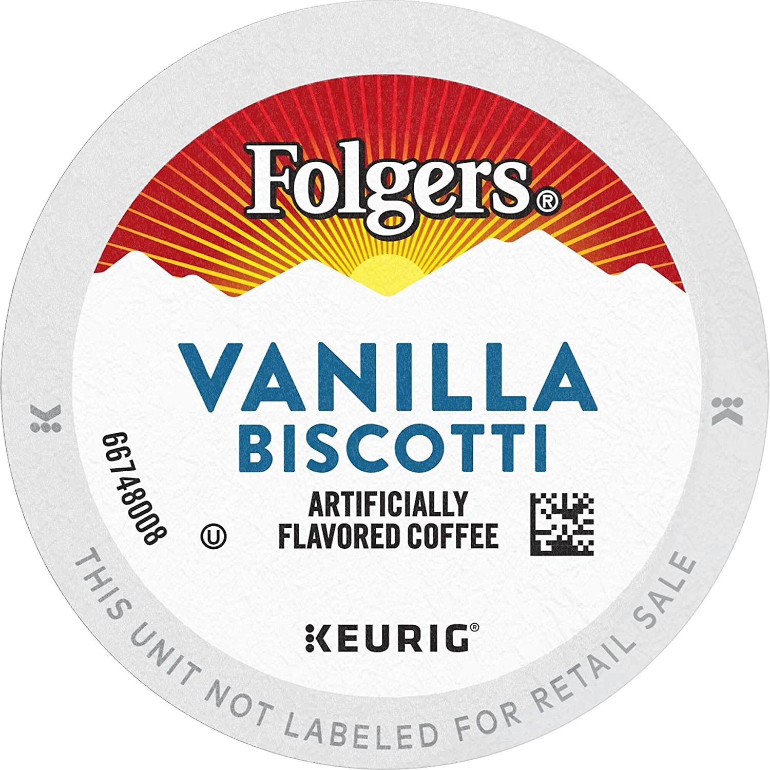 Keuring Kcup Folgers Biscotti de Baunilha 72u1u2espresso