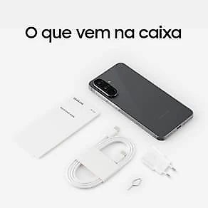 Celular Samsung Galaxy A56 Tela Super AMOLED 6.7" 128GB 5G 50MP Preto