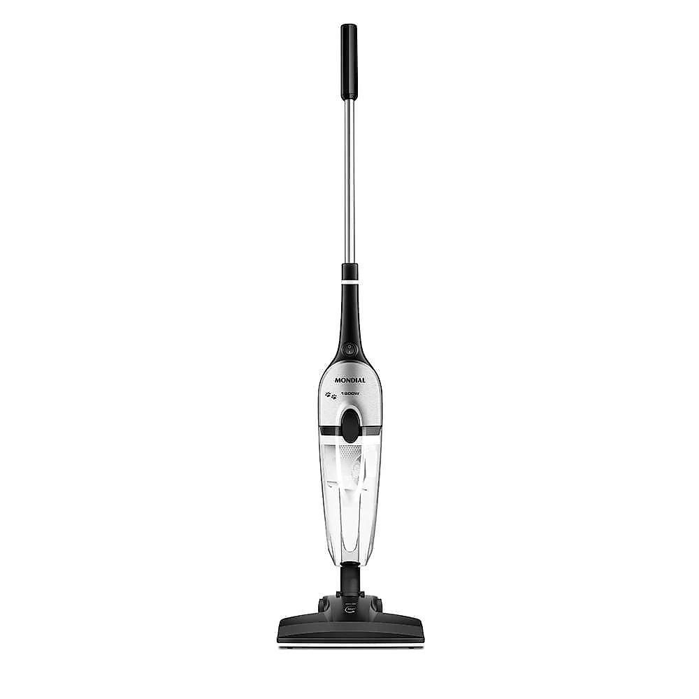 Aspirador de Pó Vertical Mondial AP-42-BI-PET 1600W Bocal Pet Preto 110V