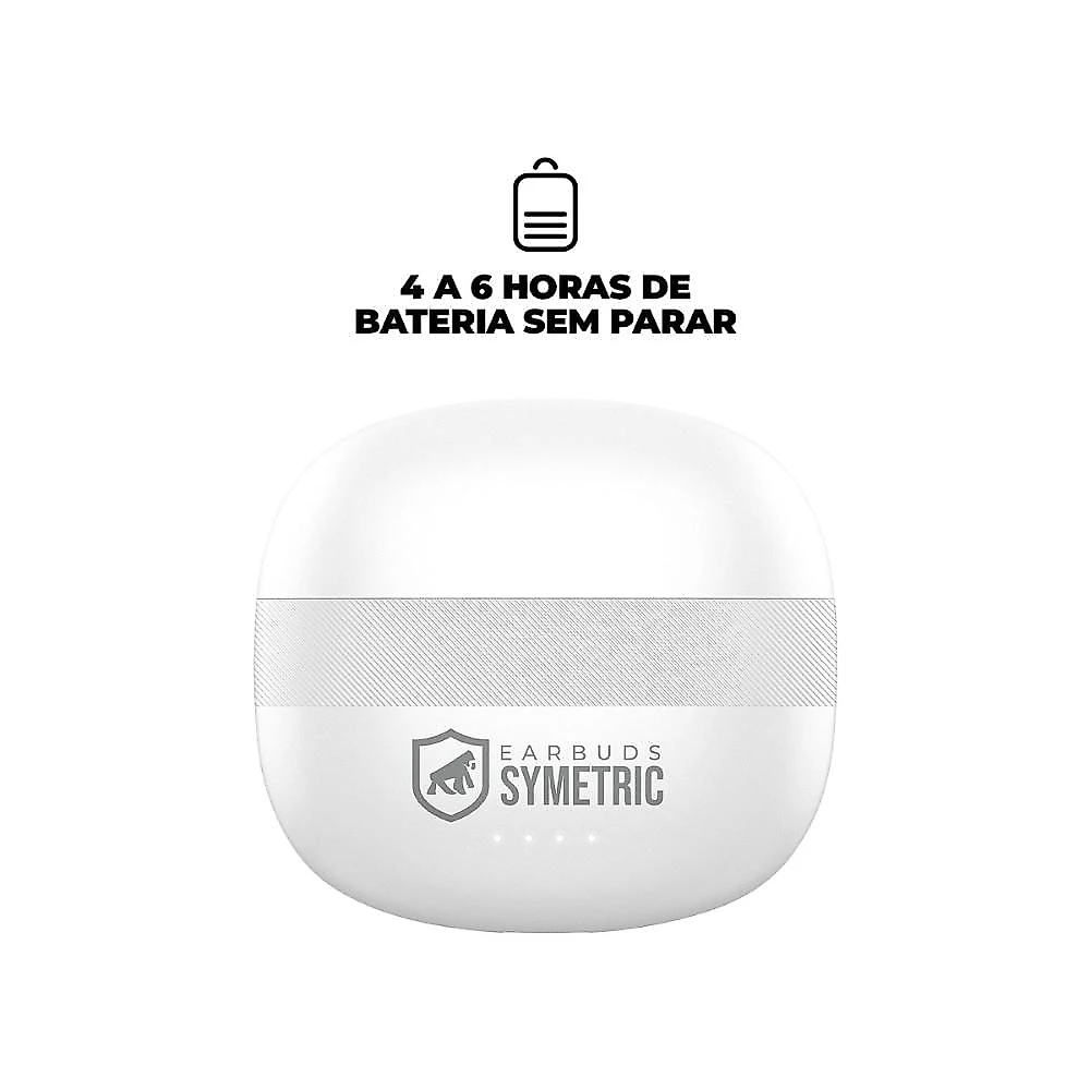 KIT - Earbuds Symetric + Relógio Esportivo Tech Fury - Gshield