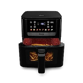 Fritadeira Elétrica Philco PAF65A Redstone 6,5L 1700W Air Flow Preta 110V