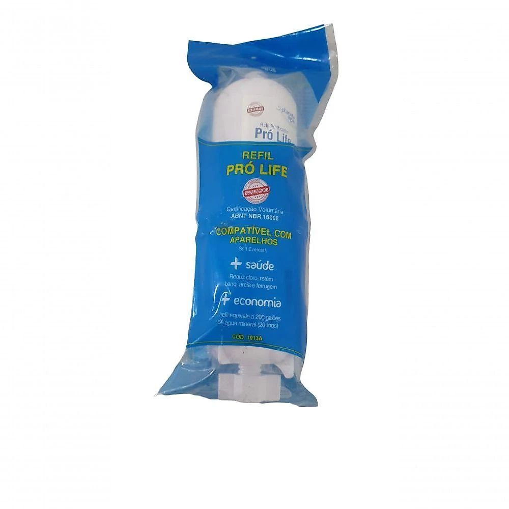 Refil de Filtro de Água Planeta Água Pró Life 1013A para Purificador Soft Everest 4000L