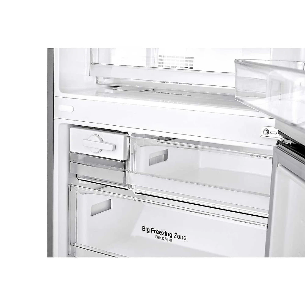 Geladeira LG Inverse Frost Free 451L Inox Look GC-B569NLL Inox - 110V