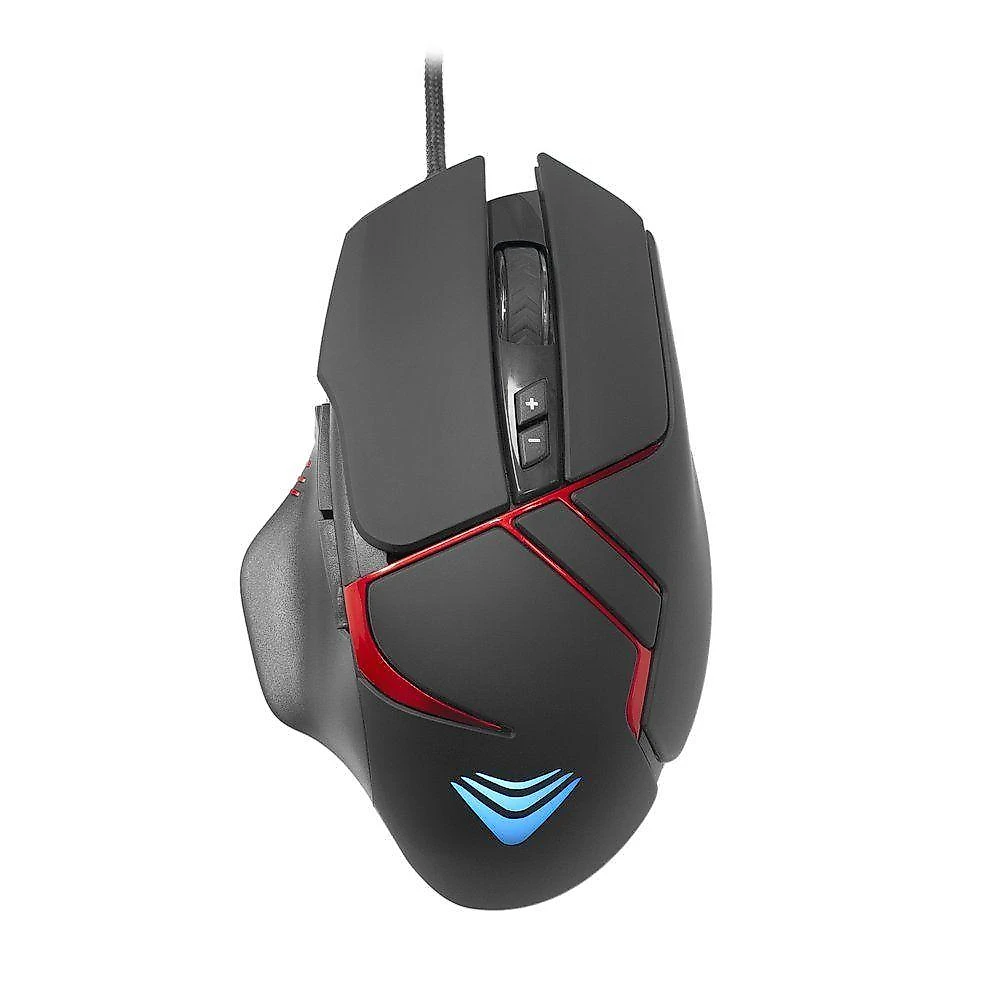 Mouse Gamer Evus MO-07 com 8 Botões e DPI Até 3200 com LED Preto