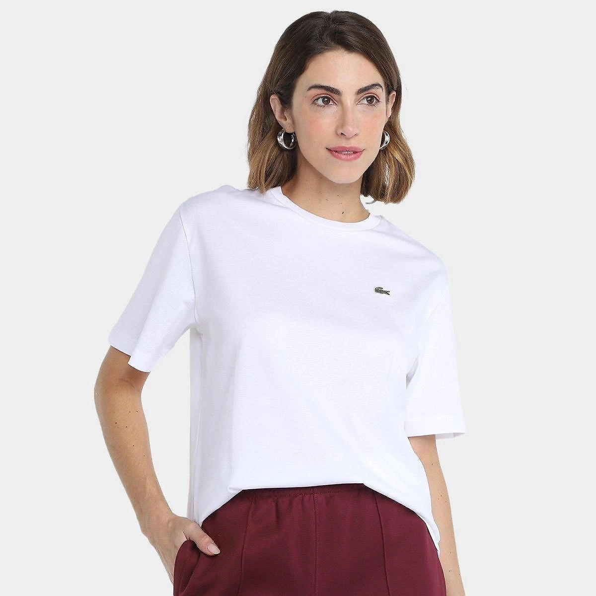 Camiseta Lacoste Casual Feminina