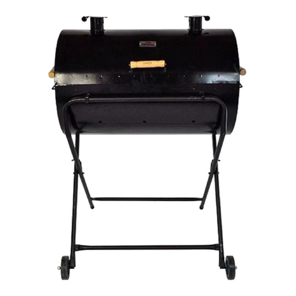 Churrasqueira Bafo Grill Inteira 100L com Grelha e Rodas Minasca