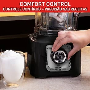 Liquidificador Arno Power Max XXL 2200W 2,25L 6 Lâminas Preto 110V
