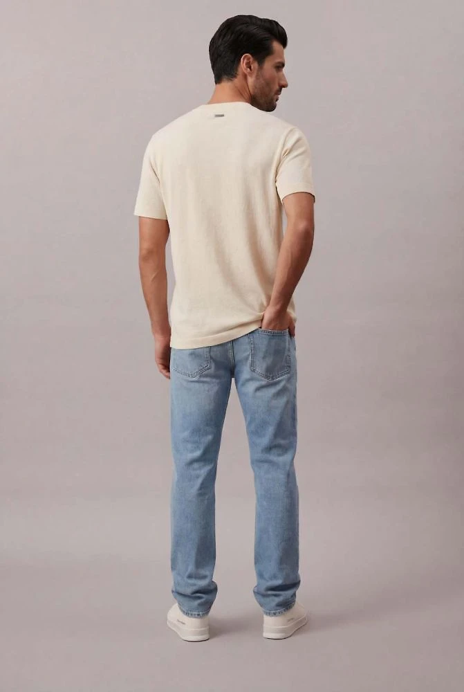 Camiseta Masc Trico - Off White