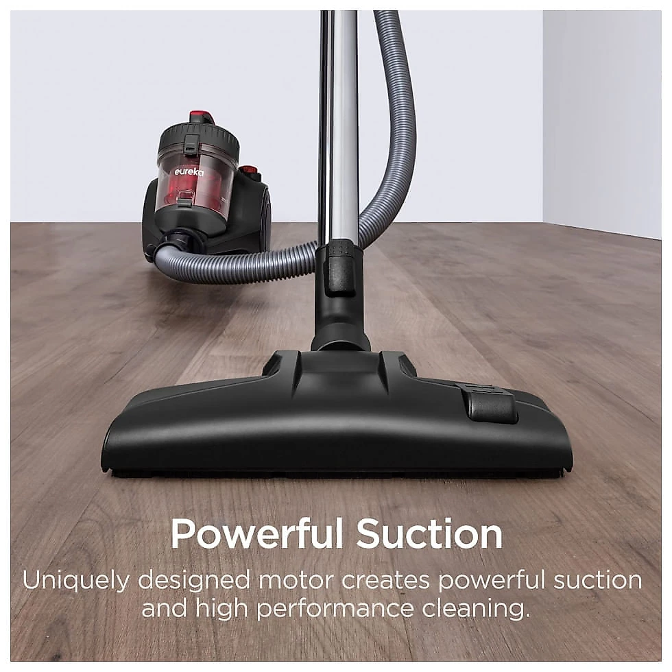 Aspirador de Pó Multifuncional com Fio e Acessórios, 110V 960W, EUREKA, Vermelho