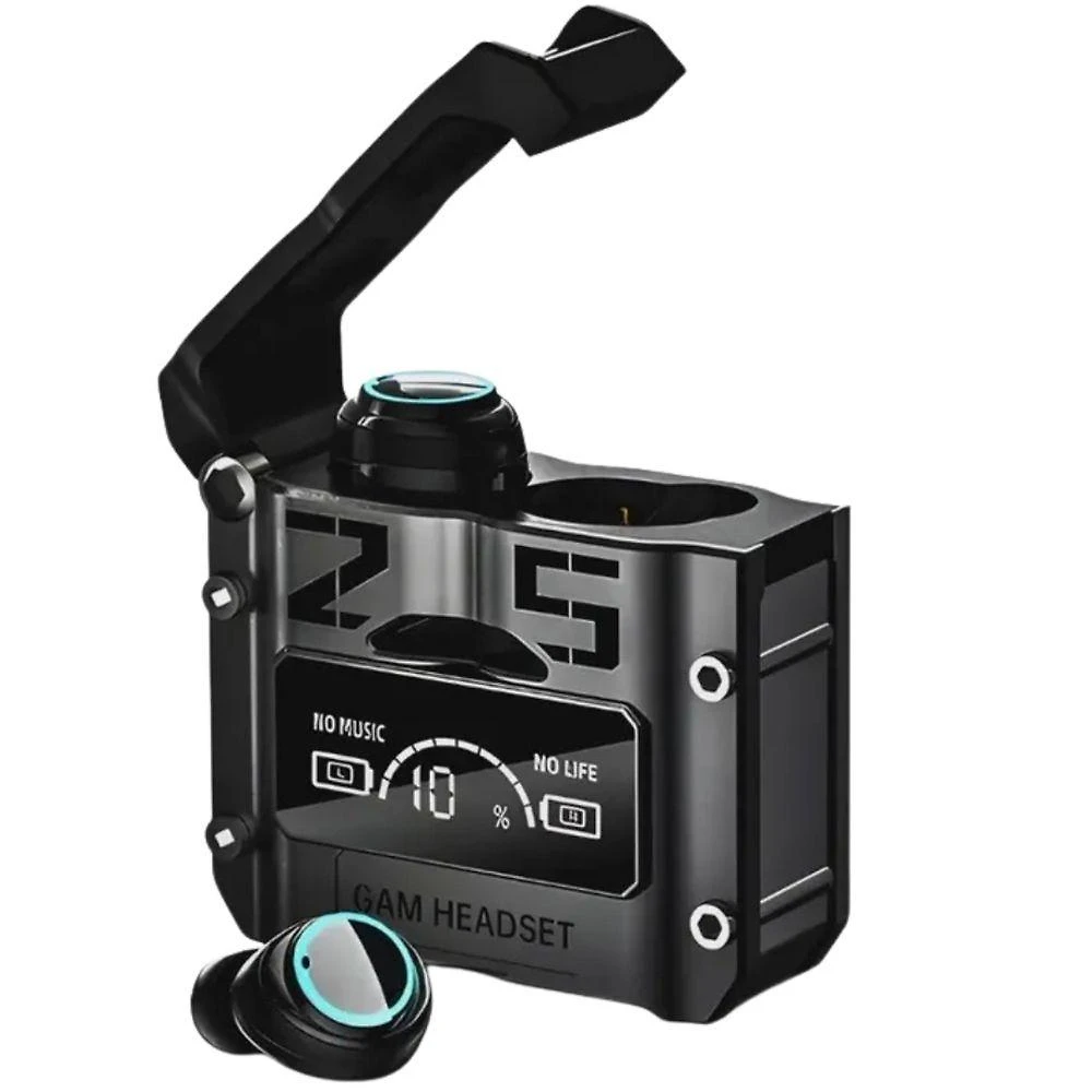 Headset MDM M25 Bluetooth Gamer com Microfone Integrado Preto para Uso Diário
