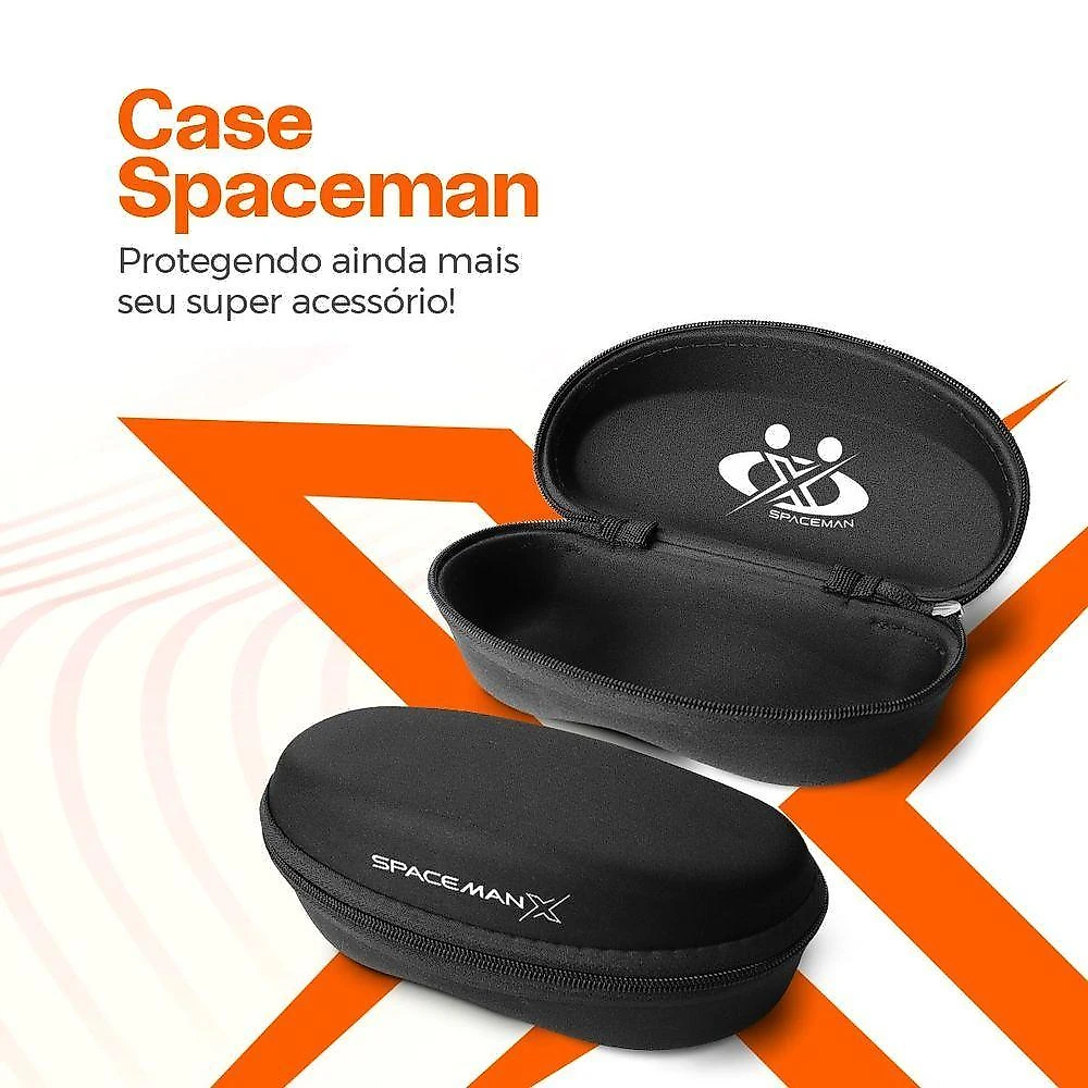 Óculos Esportivo Orizom Spaceman X Radar Policarbonato Preto Masculino