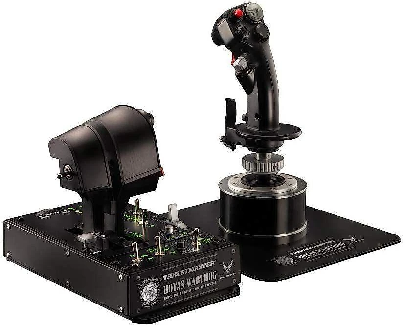Thrustmaster Hotas Warthog Joystick Flight Stick + Throttle - PC